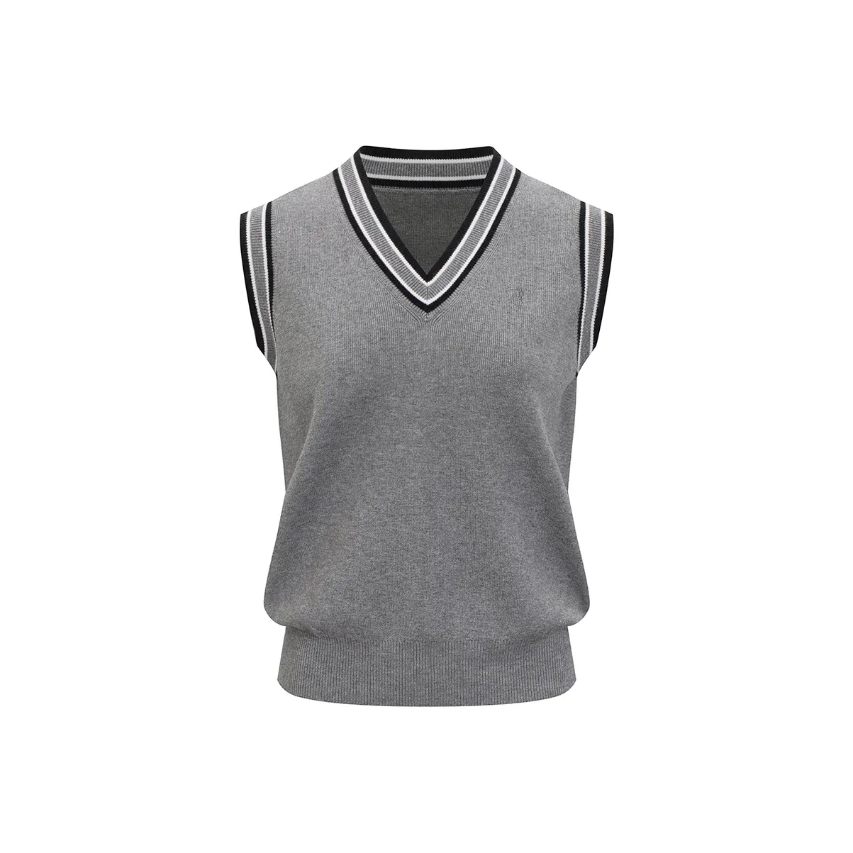 Ariseism Преппи стиль V-образный вырез Без рукавов Майка для Женщин Летний Топ для Девушек Свободного кроя