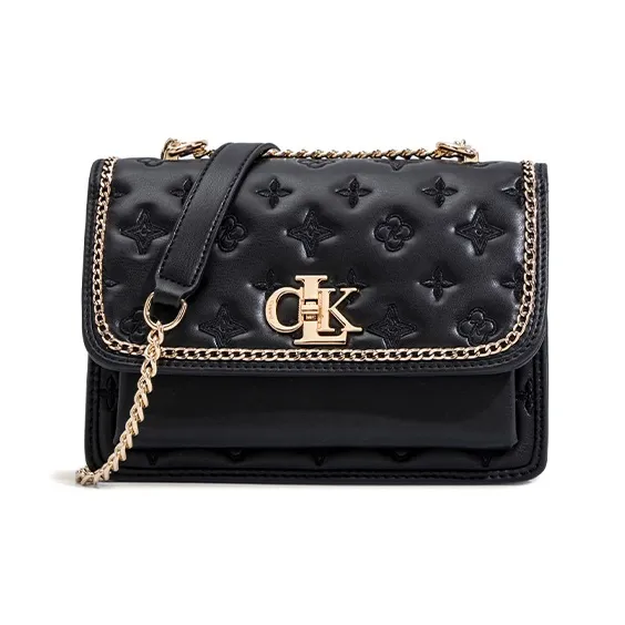 BETTINA VIVIAN ПУ (полиуретан) Сумка через плечо Стандартная Женская Черная