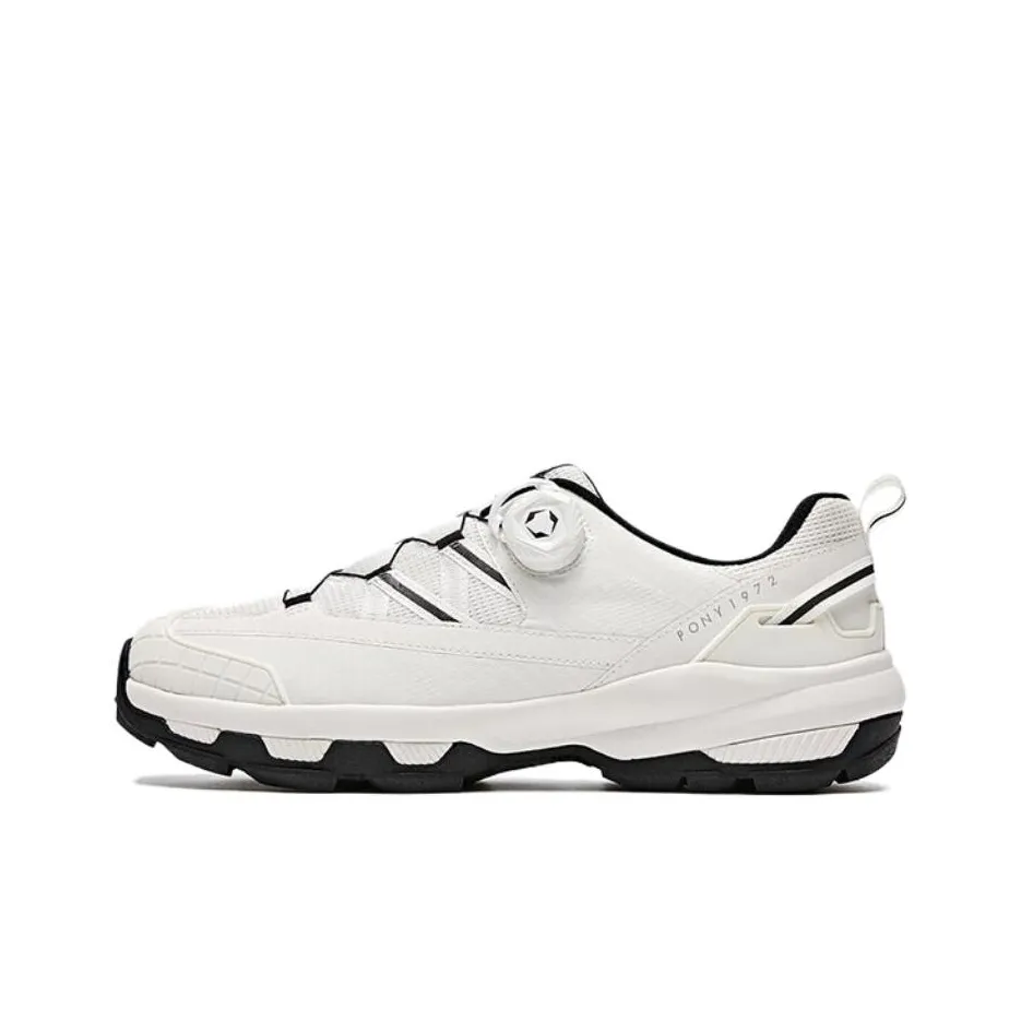 PONY GOYA Turn Износостойкий Дышащий Увеличивающий Высоту Низкий Топ Походная Обувь Мужская Белый