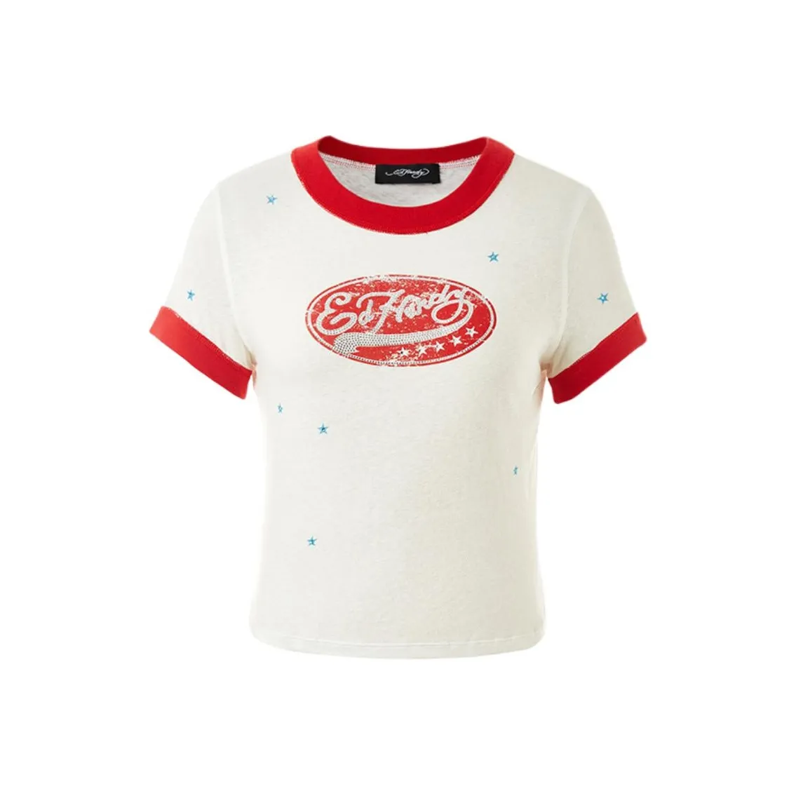 Ed Hardy Белые Женские Футболки