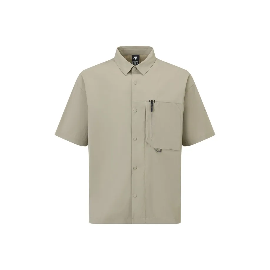 DESCENTE BLEU Мужские рубашки