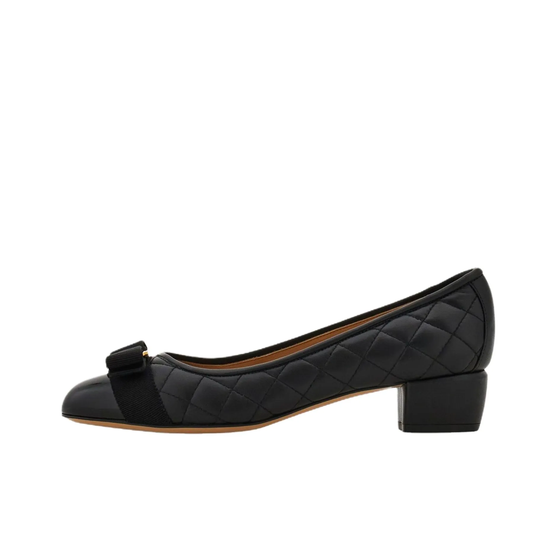 FERRAGAMO Ornament Vara-bow 40mm Pumps
