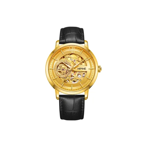 HIPINE Механический Movement Мужские часы WeiYi Series 41 мм Золотой