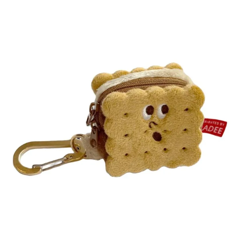 GLADEE Полиэстер S'More Мини Чехол для AirPods Чехол для наушников Унисекс Коричневый