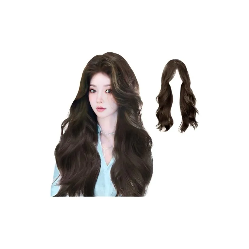 Blossom Joy Box Корейский стиль Женский Средний Разделенный Большая волна Ободок