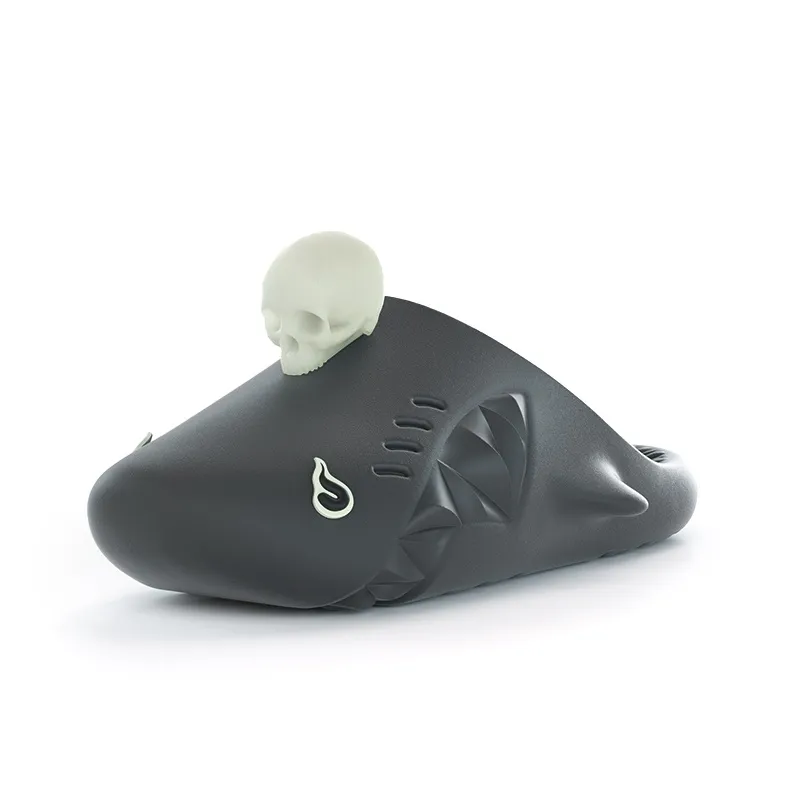 HelloSlippers Sharkicks Mule Череп Домашние тапочки Унисекс