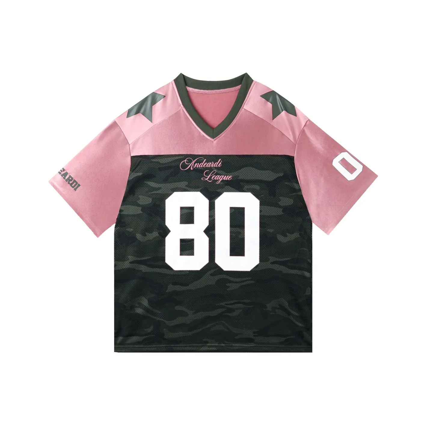 ANDEARDI Розовый Камуфляж Женские Футболки