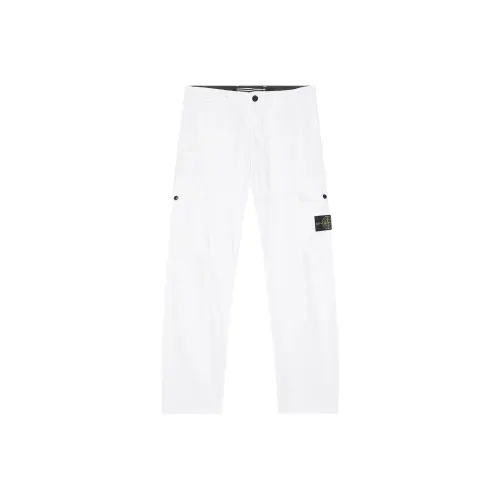 Stone Island Белые Мужские Брюки Карго