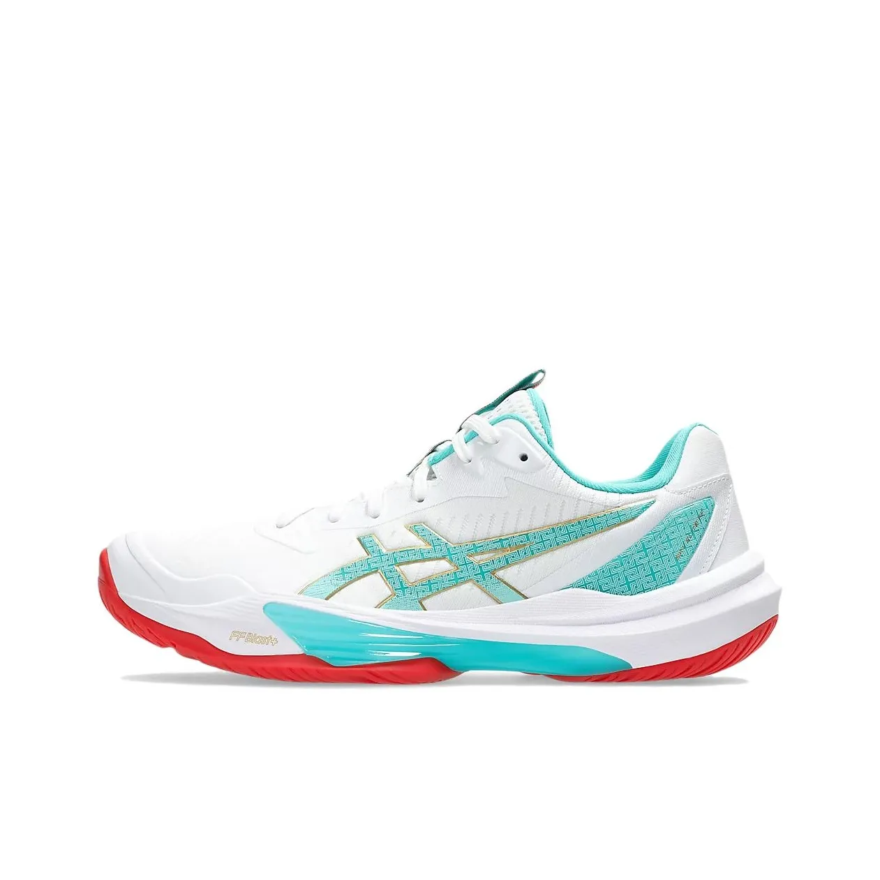 ASICS Sky Elite FF 3 Устойчивые к истиранию Низкие Кроссовки для тренировок Женские Белые Синие