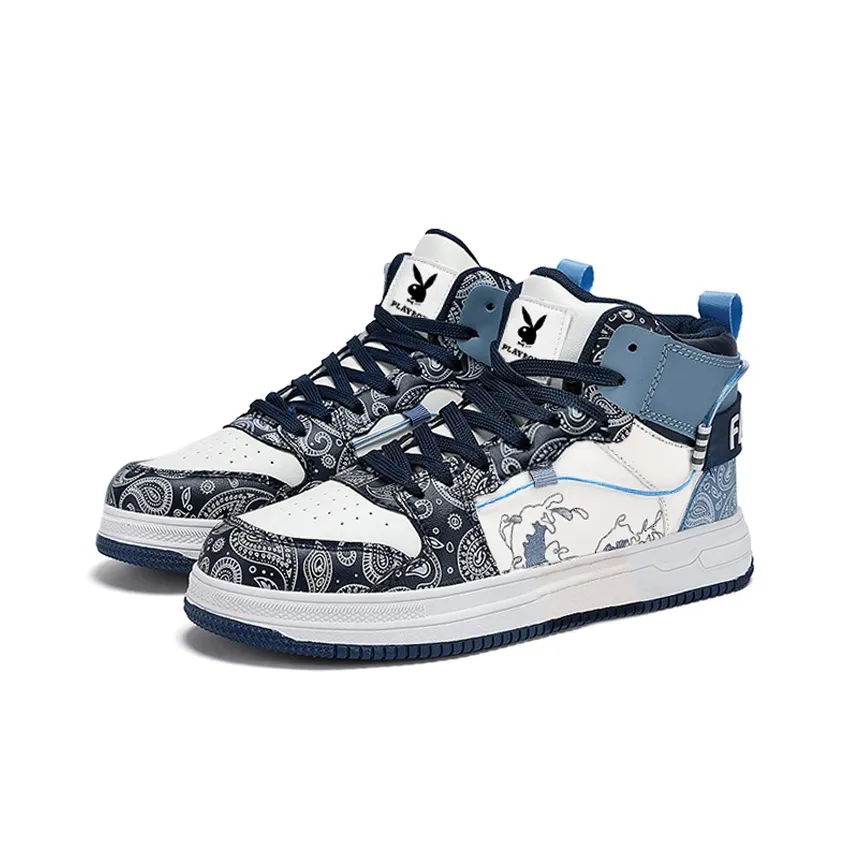 Снуп Догг Коллаборация Высокие Кроссовки для скейтбординга Men's Box