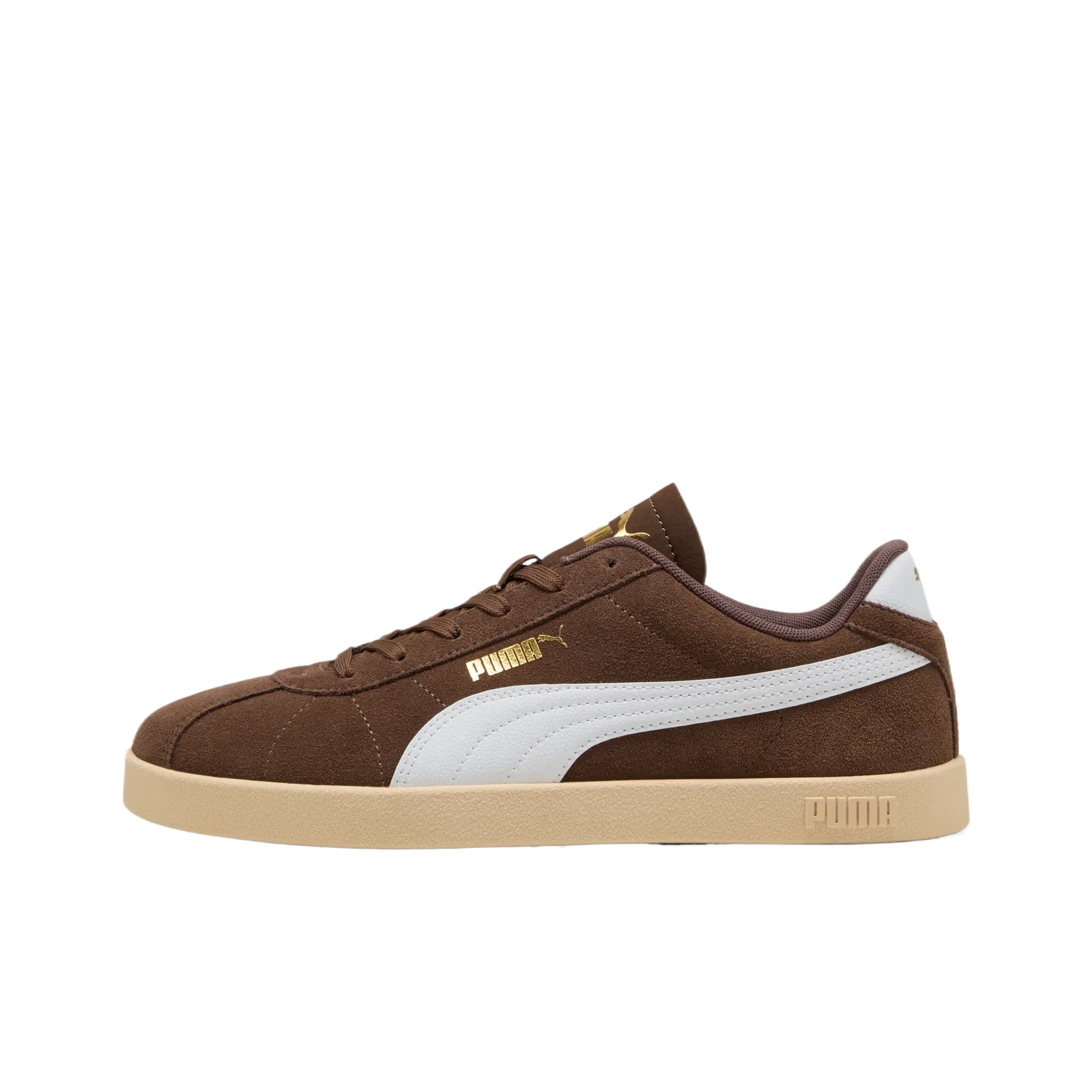 PUMA Club 2 Low Топ Скейтборд Кроссовки Унисекс Коричневый