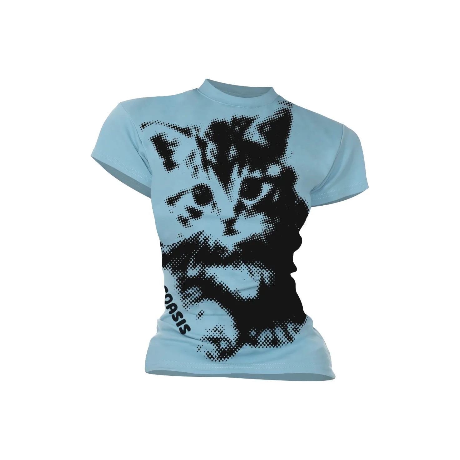 FOASIS Синие Женские Футболки