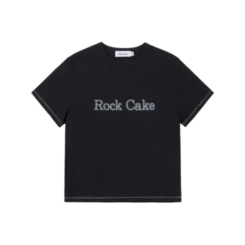 ROCK CAKE Черные Женские Футболки