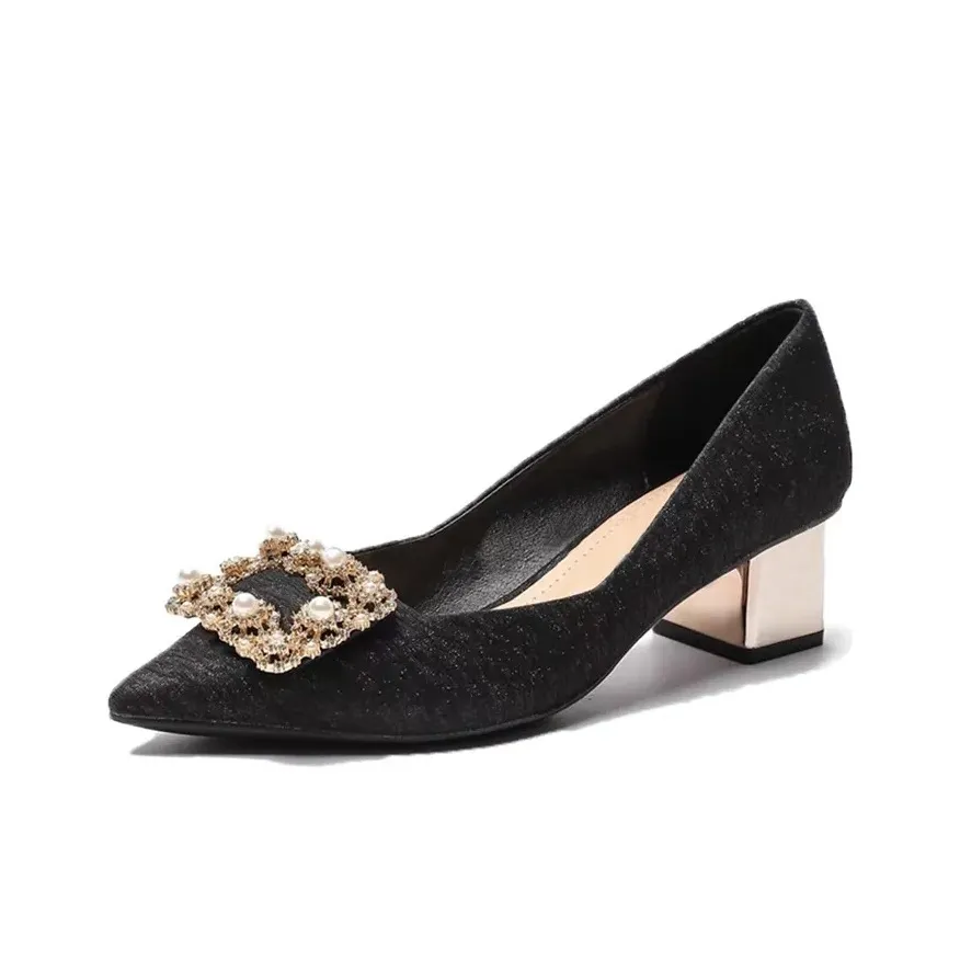 Take the Qin Грубый каблук Высокие каблуки Женские