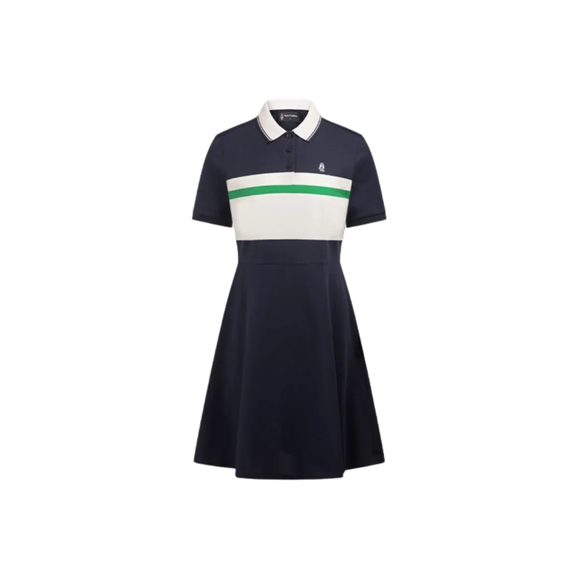 Hush Puppies Летнее Короткое Платье с Короткими Рукавами Женское