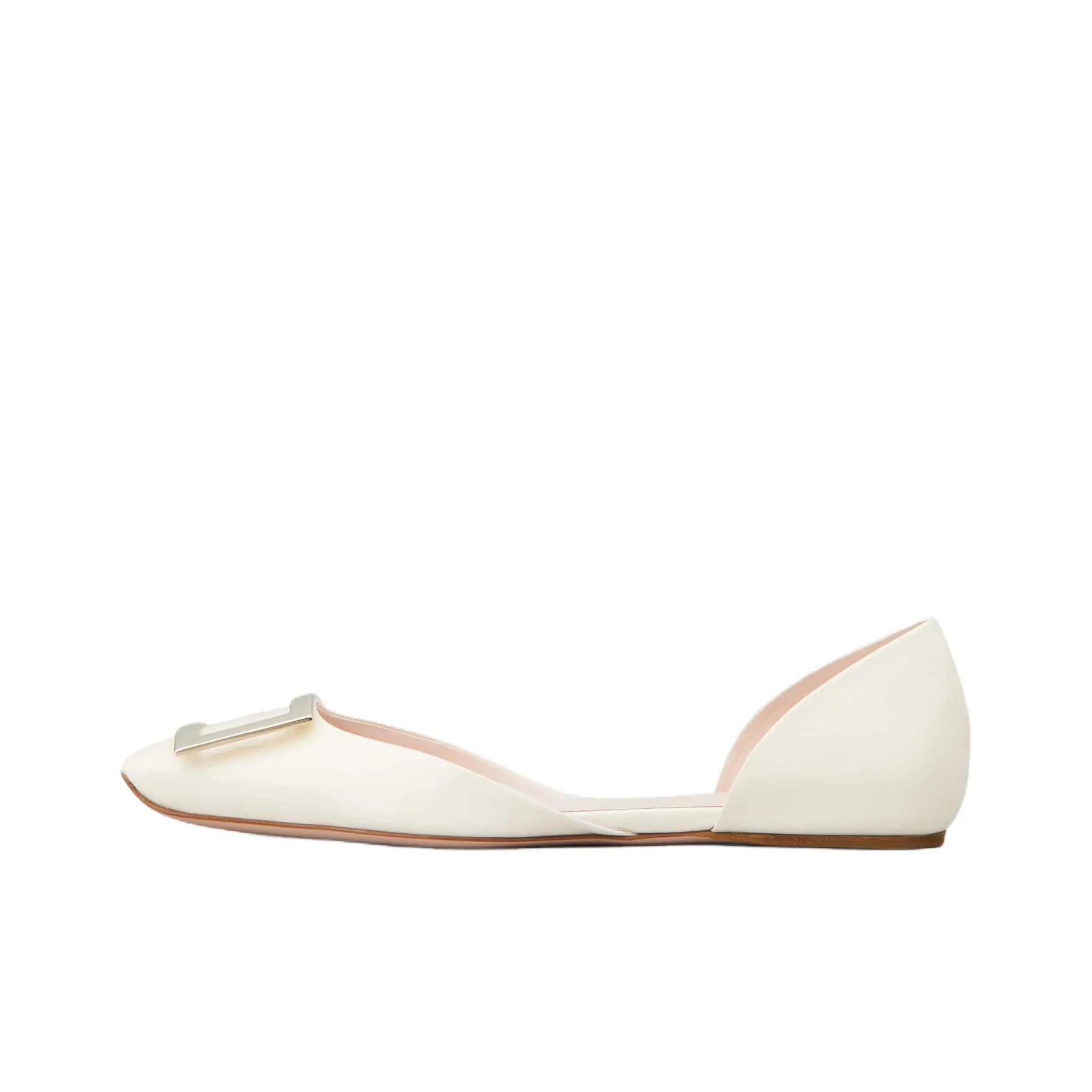 Roger Vivier Trompette Dorsay Women's Casual Shoes Women's White
