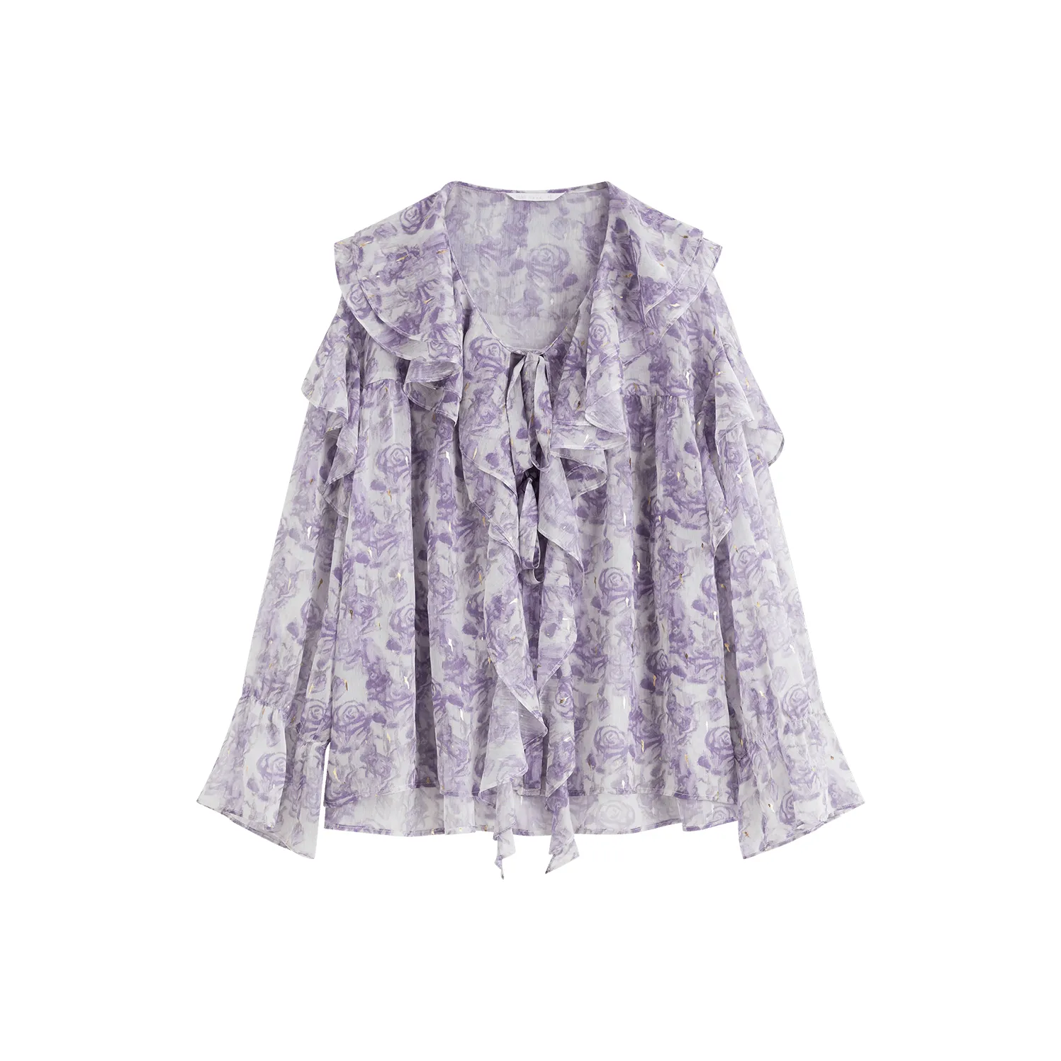 FANSILANEN Фиолетовый Женские Рубашки