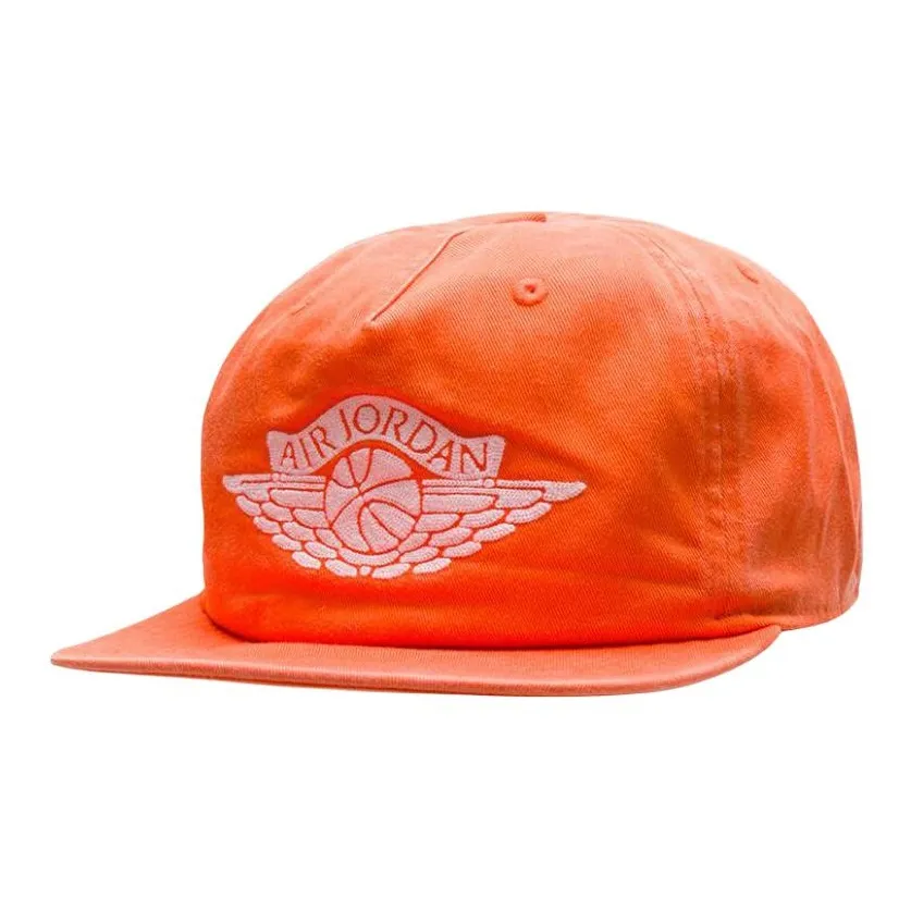 Nike Хлопковые кепки унисекс оранжевого цвета