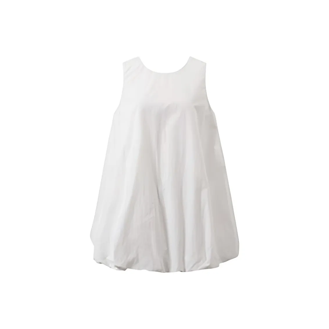 TSKIU Белые Женские Платья без Рукавов