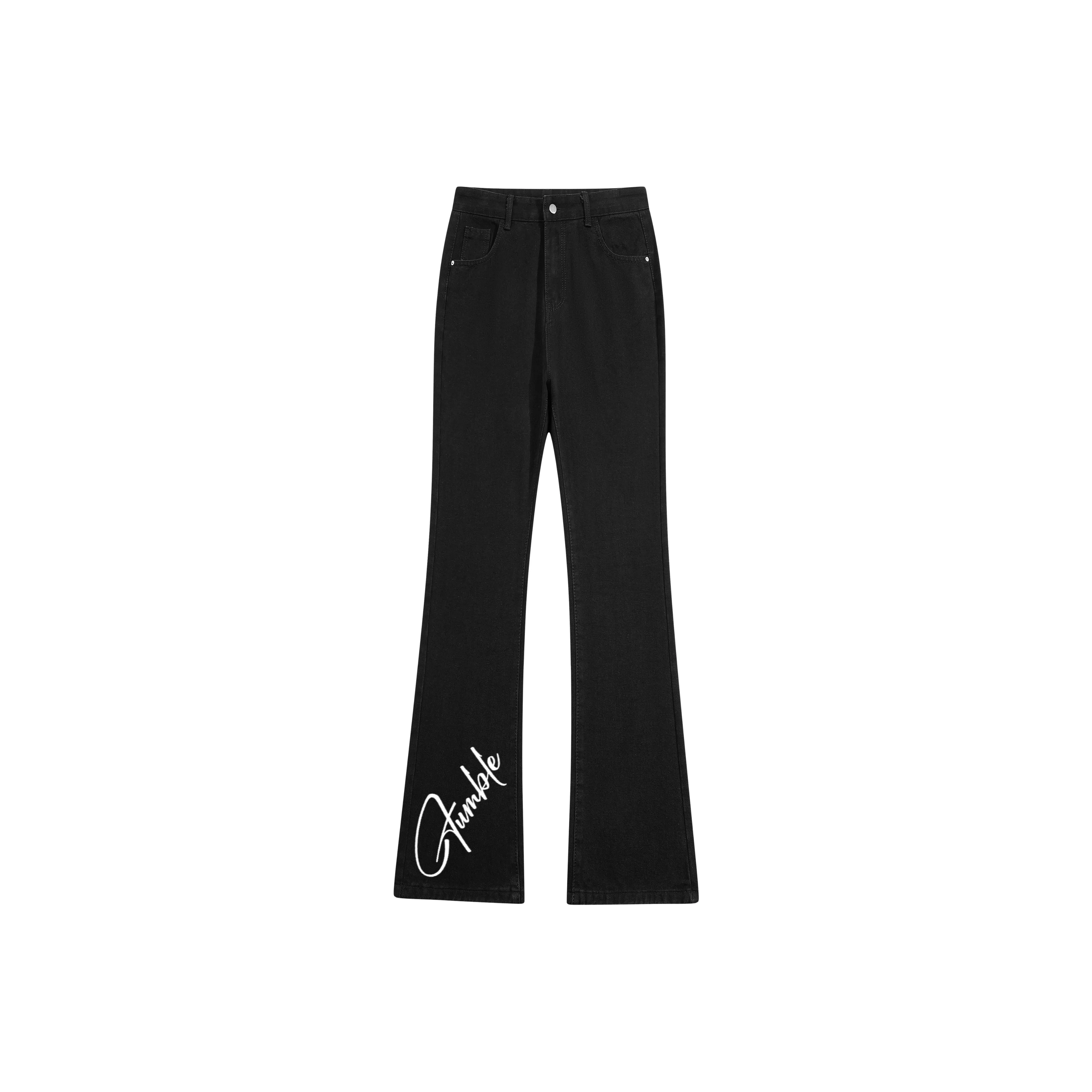 FUMBLE Черный ArtS Фирменный Edition Унисекс Джинсы