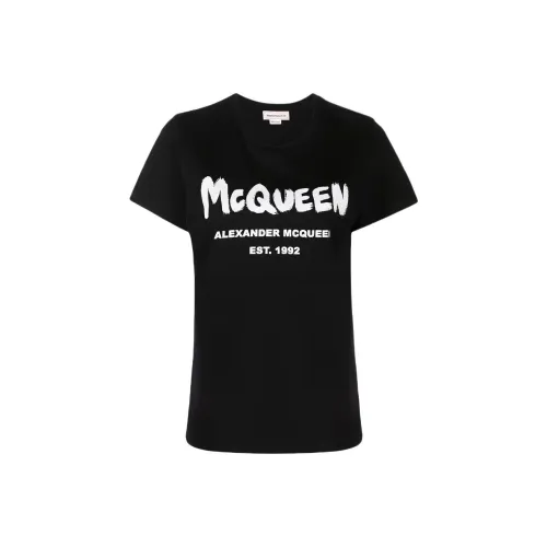 Alexander McQueen Черные Женские Рубашки T