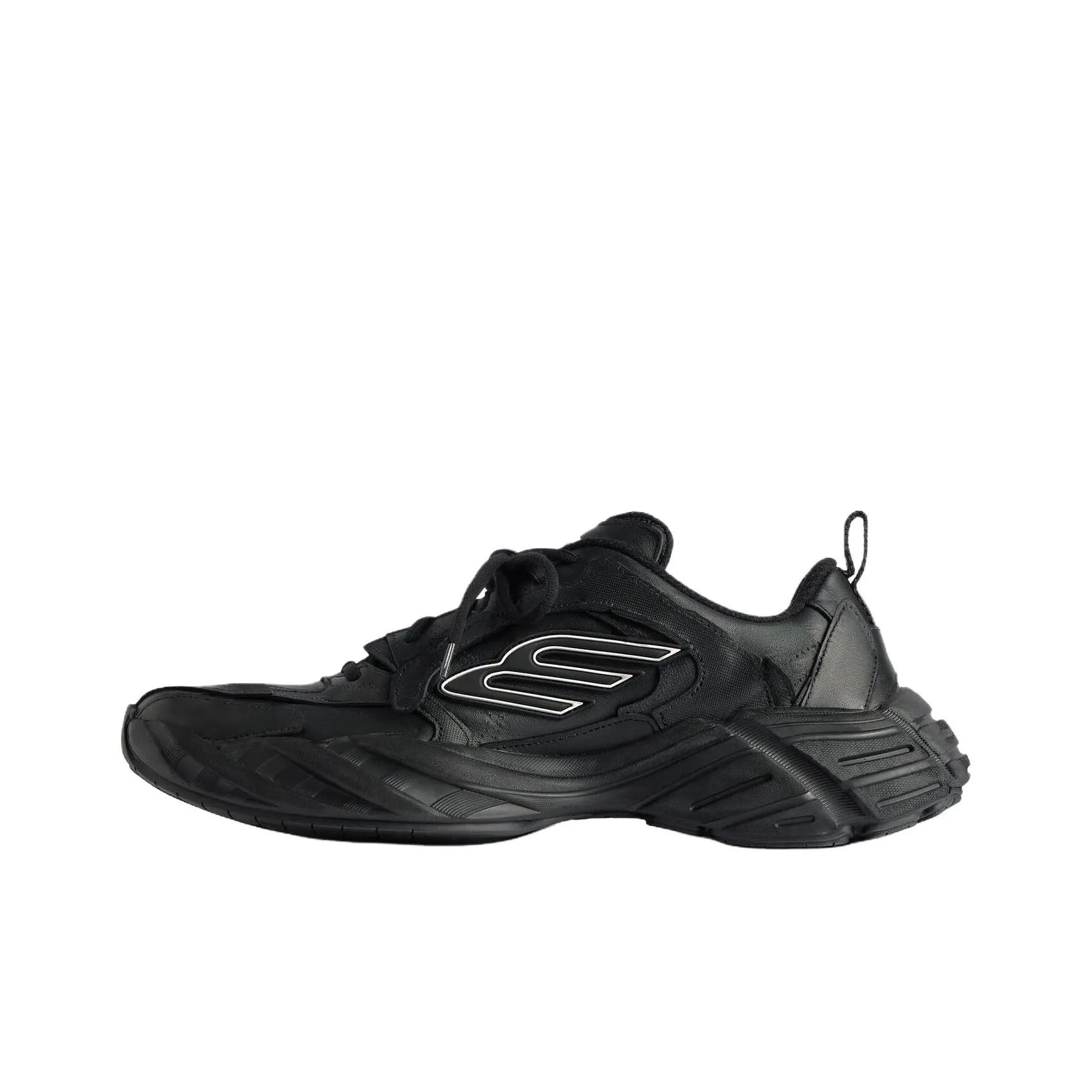Balenciaga Monday Low-Top Casual Shoes Men's Black