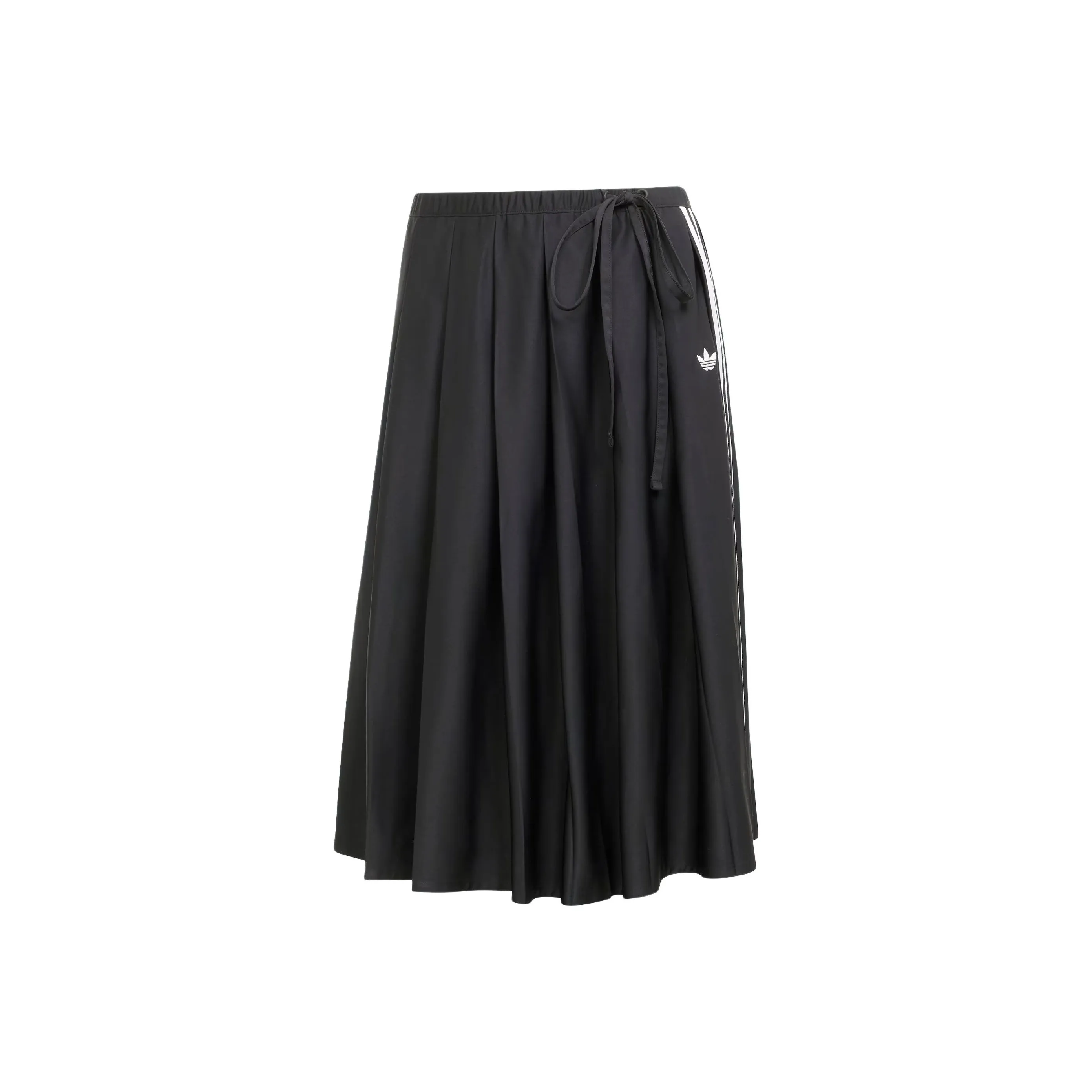 Adidas Originals RIBBON Плиссированная макси-юбка повседневная длинная женская