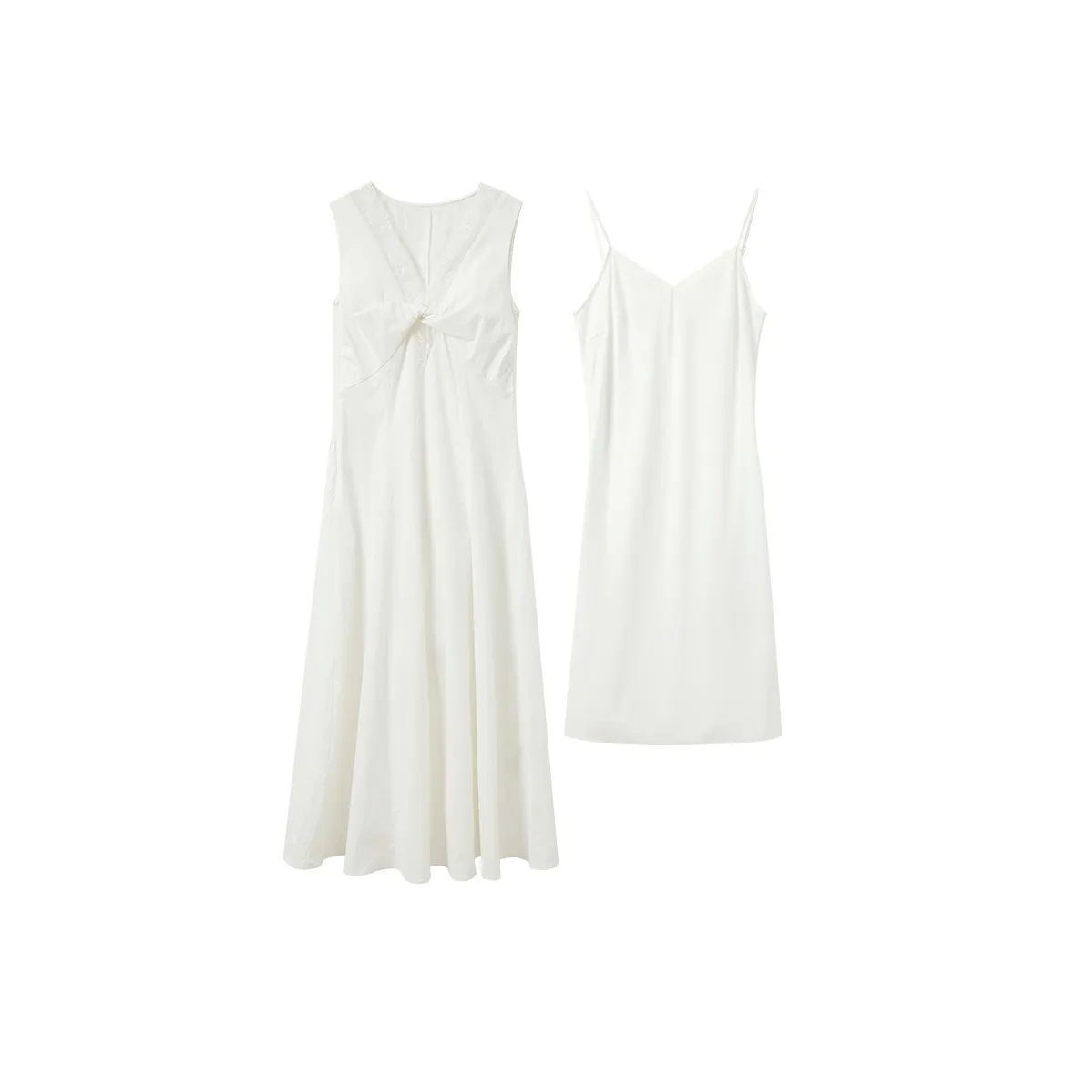 3COLOUR Cloud White Женские Комплекты с Юбкой