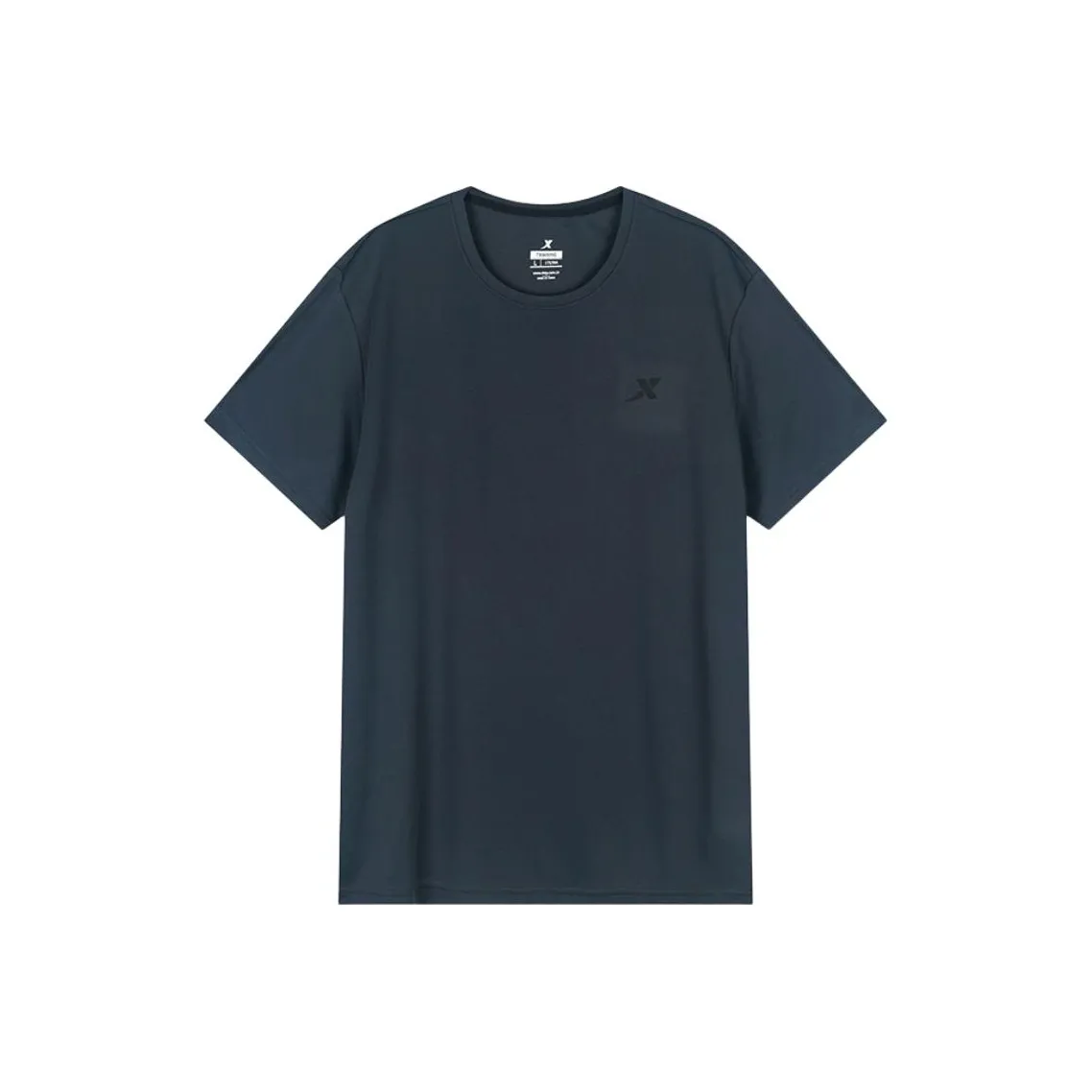 XTEP Аутентичный Спортивный Спортивный Топ для Бега Мужской Полумесяц Серый