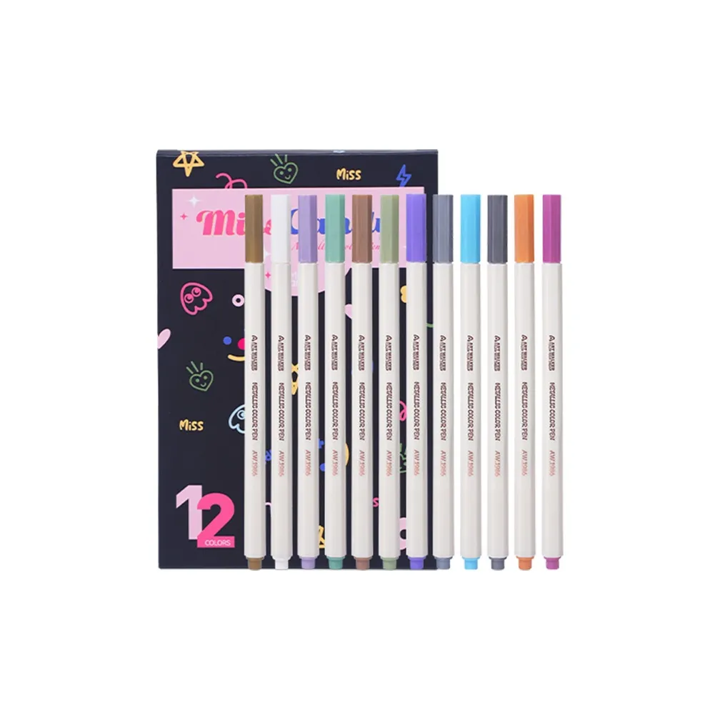 Miss Candy Nail Tool MARKER Gel Polish Розовый оттенок Журнально-бежевый