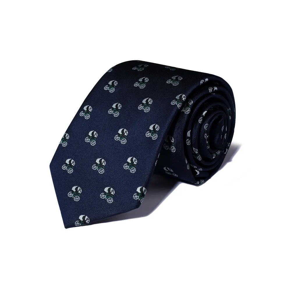 GIEVES CHARLES Тутовый шелк Галстуки Мужской Темно-синий