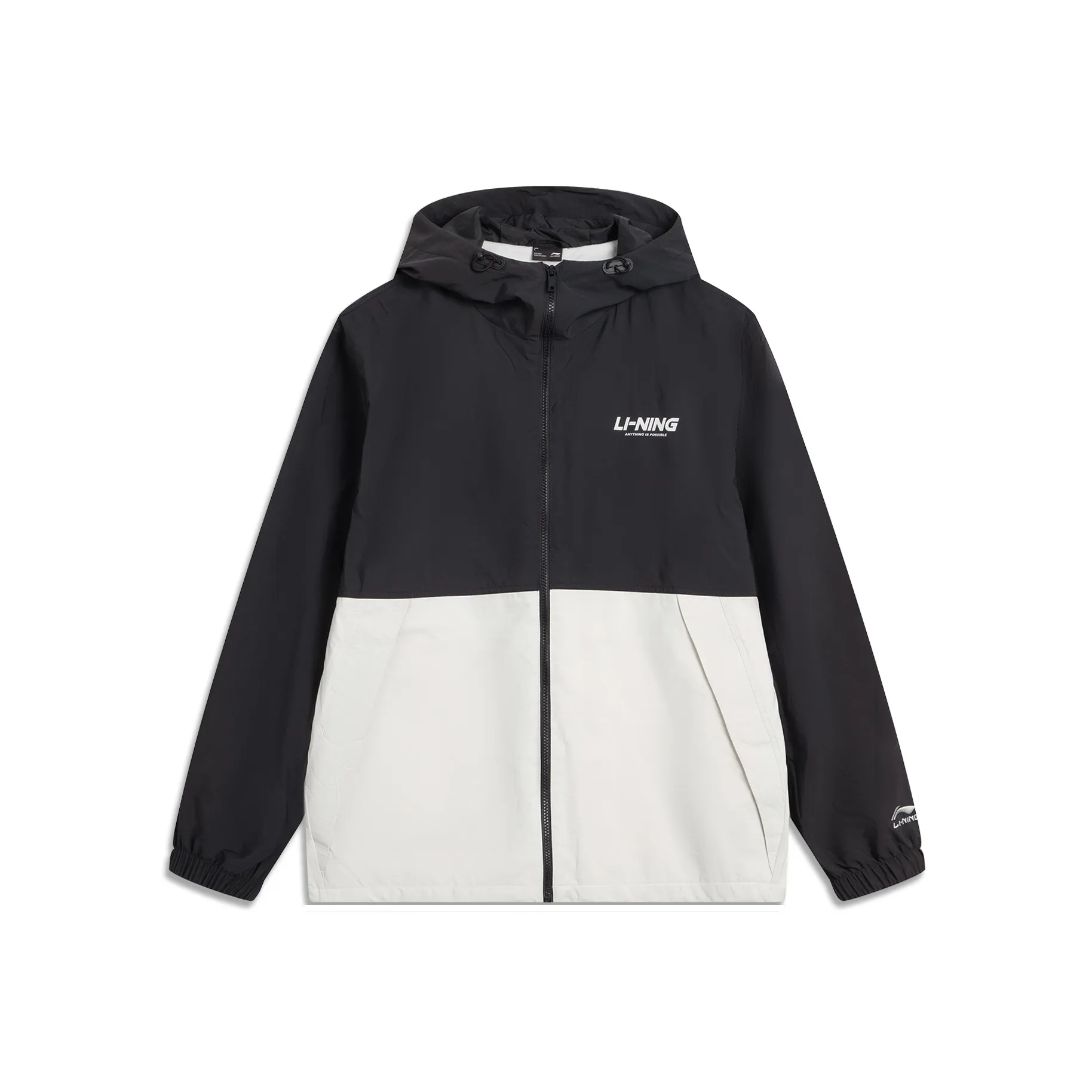 LINING Sports Life Collection Тренчкот Мужской Белый Plum Серый