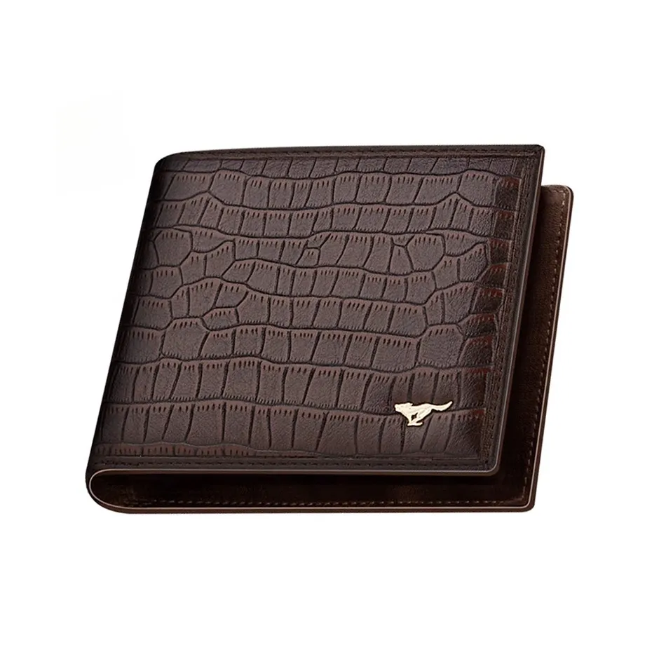 SEPTWOLVES Коровья кожа Кошелек Мужской Кофе