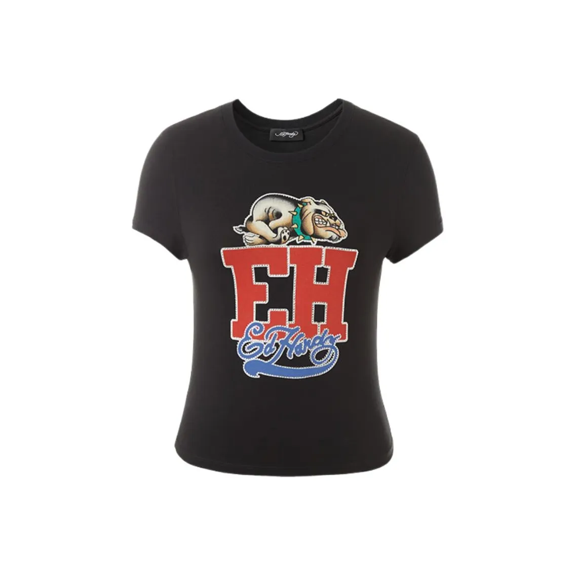 Ed Hardy Черные Женские Футболки