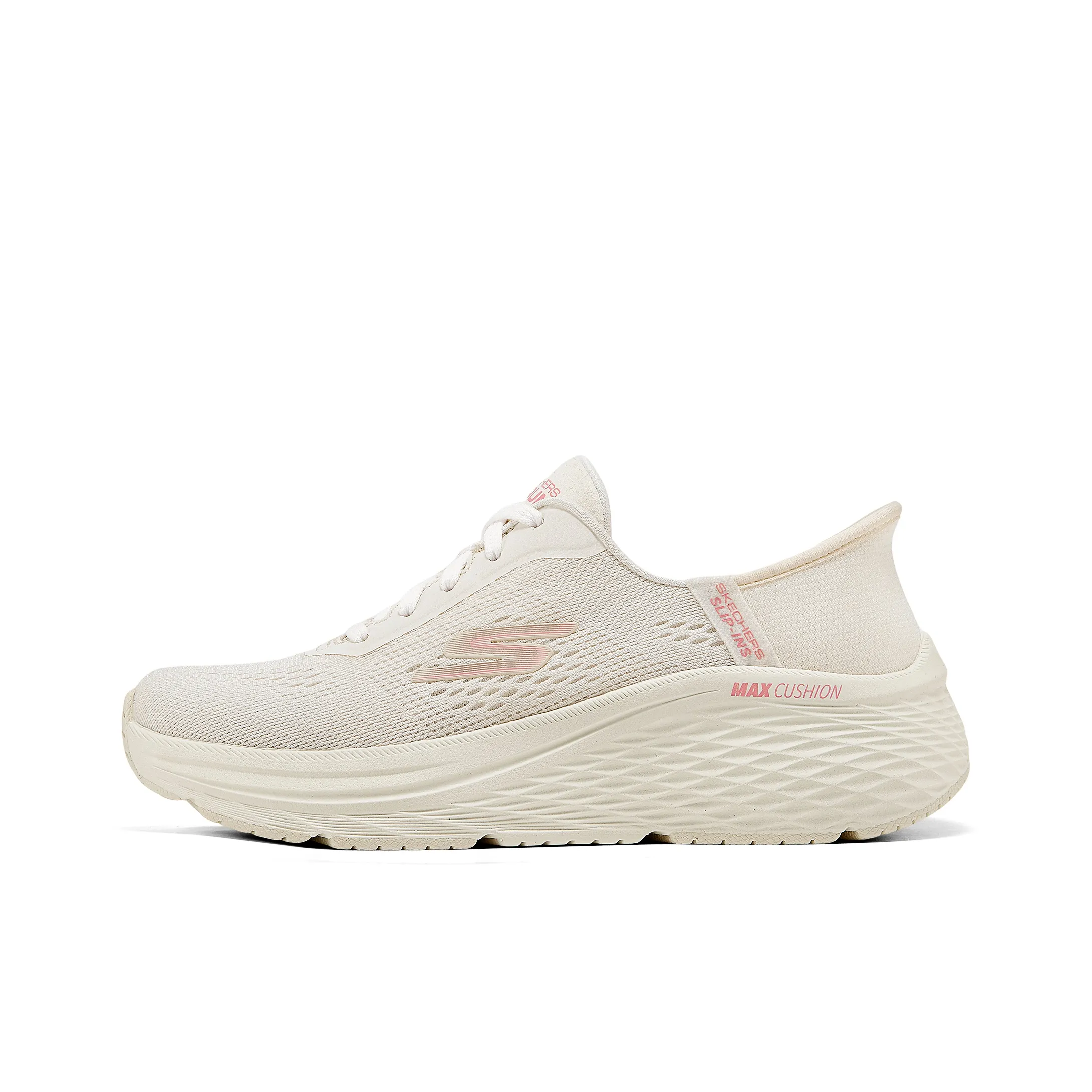 Skechers Max Cushioning Elite 2.0 Running Shoes Women's Low Top Pink