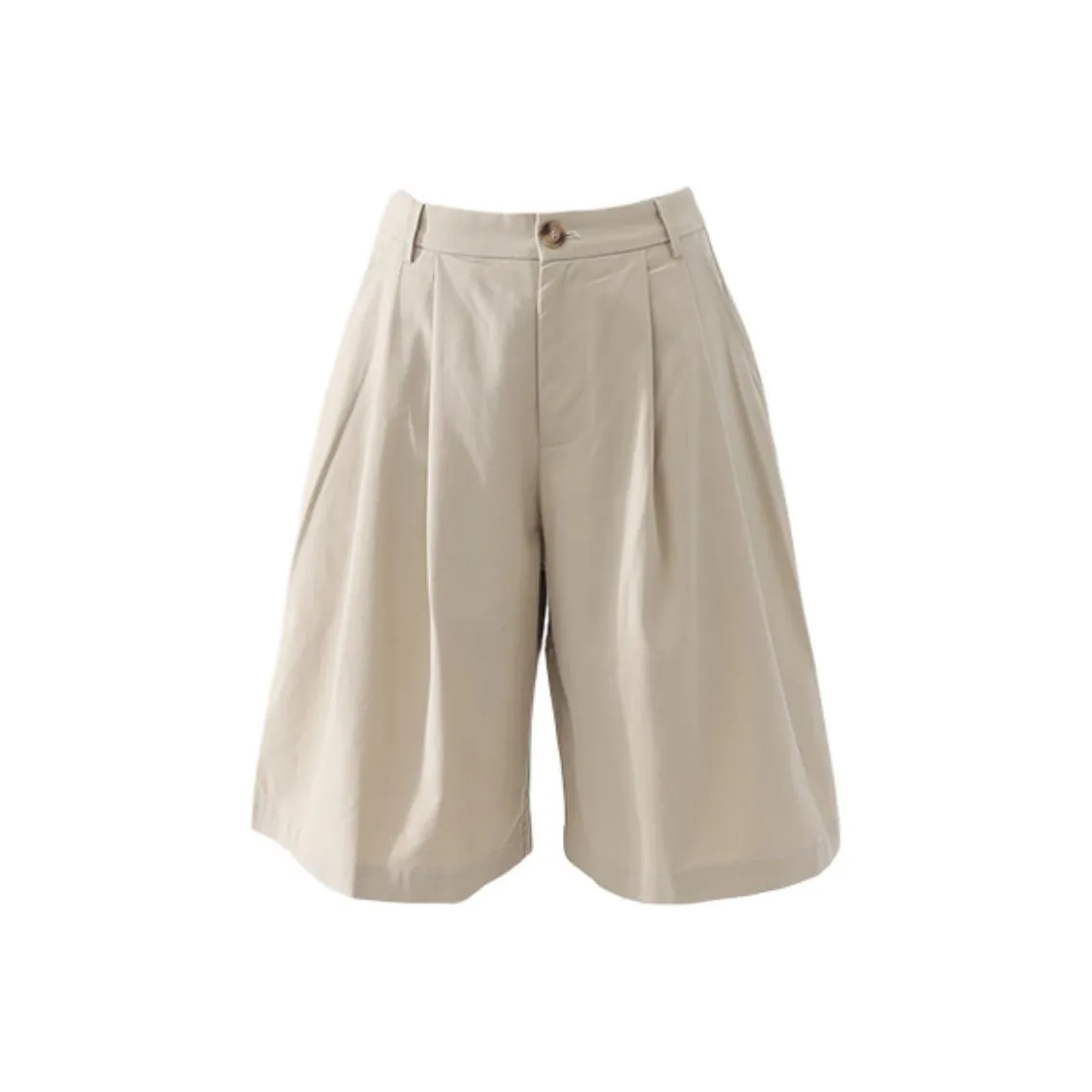 Poyz Хаки Брюки Женские Повседневные шорты длиной до колена