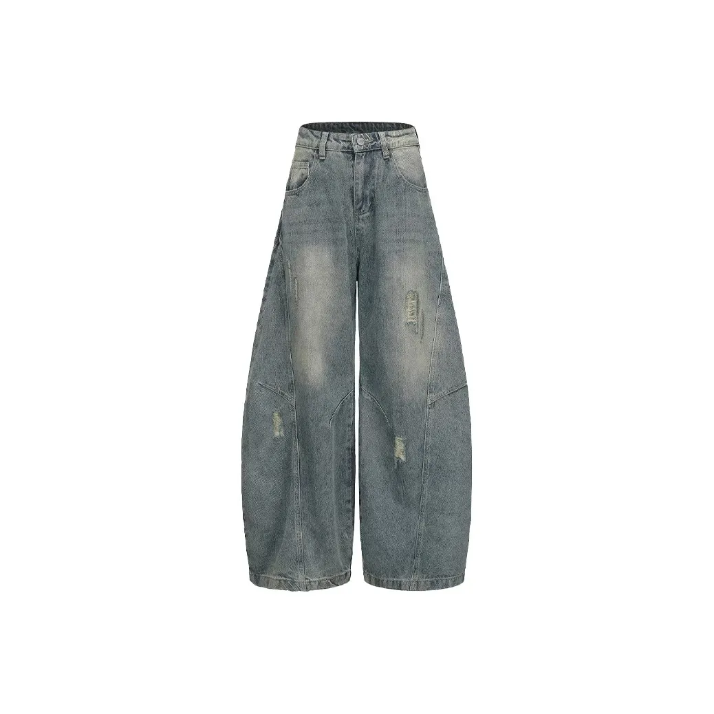 Freshclean Светло-синие Унисекс Джинсы