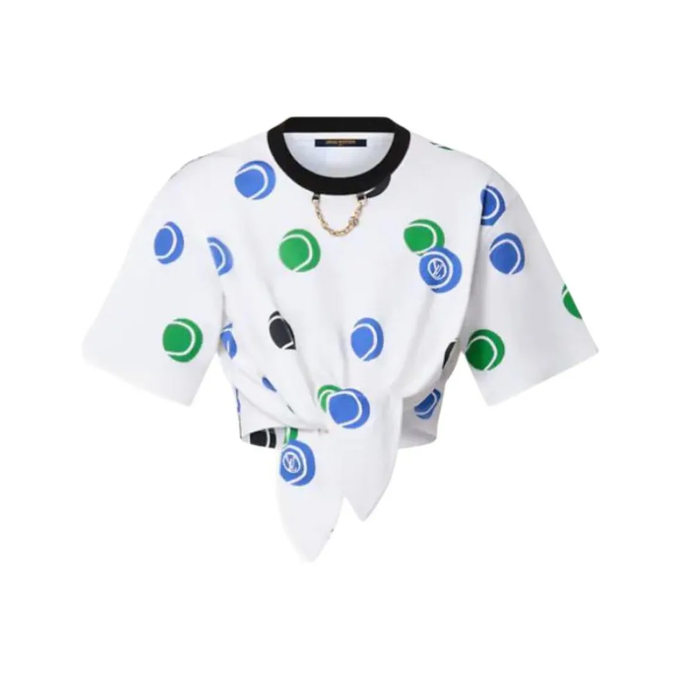 LOUIS VUITTON SS22 Crop Top Women's White