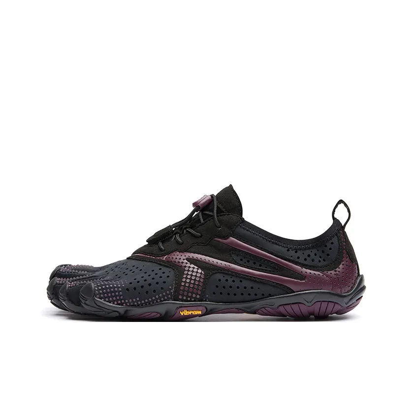 Vibram V RUN Abrasion Resistant Breathable Lightweight Low-Top Training Shoes Women's Black Purple