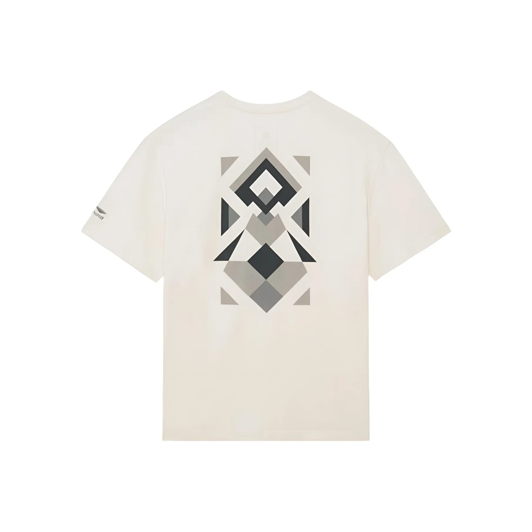 LiNing T Shirts Unisex Ecru