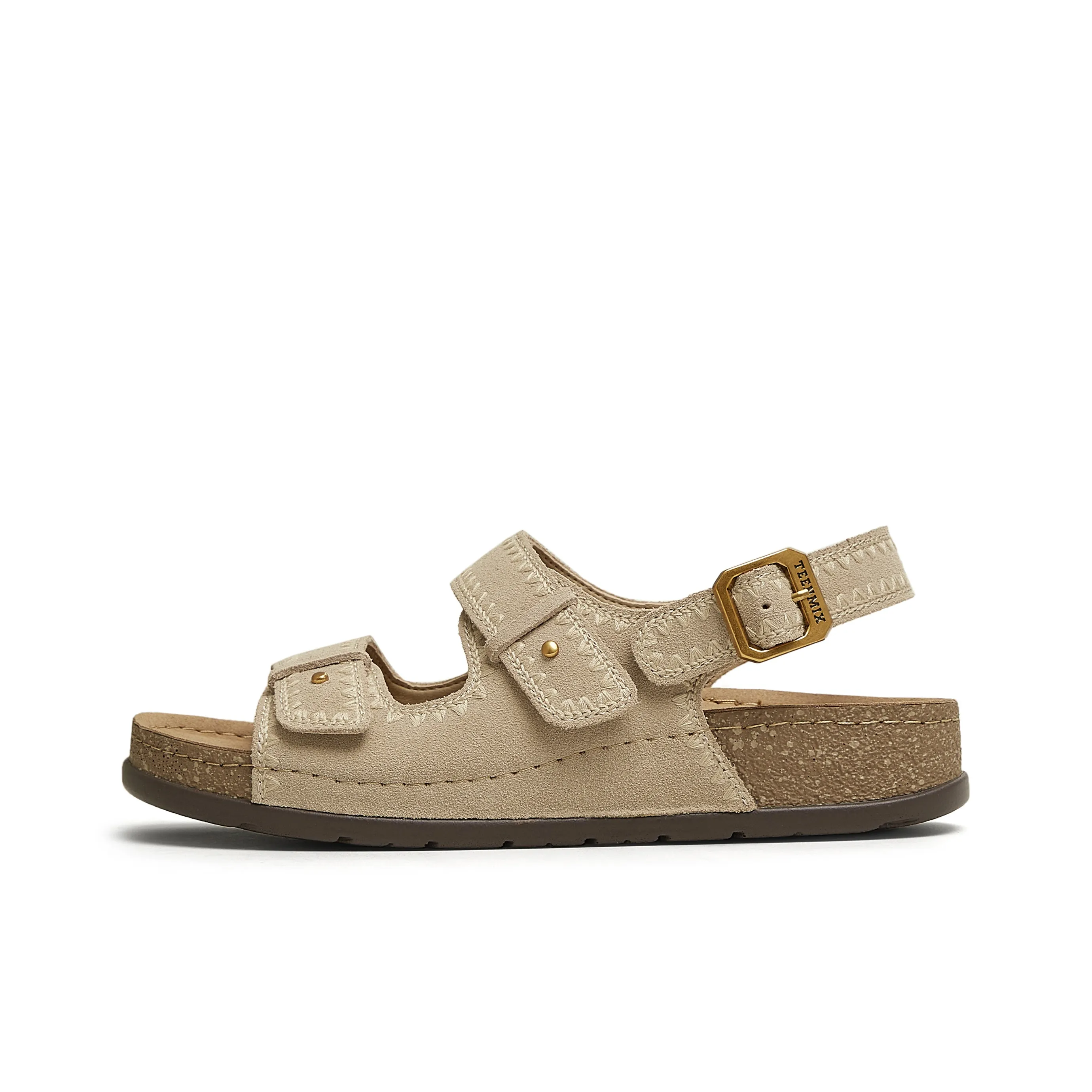 teenmix Лето Bohemian Beach Sandals Женские Light Gray