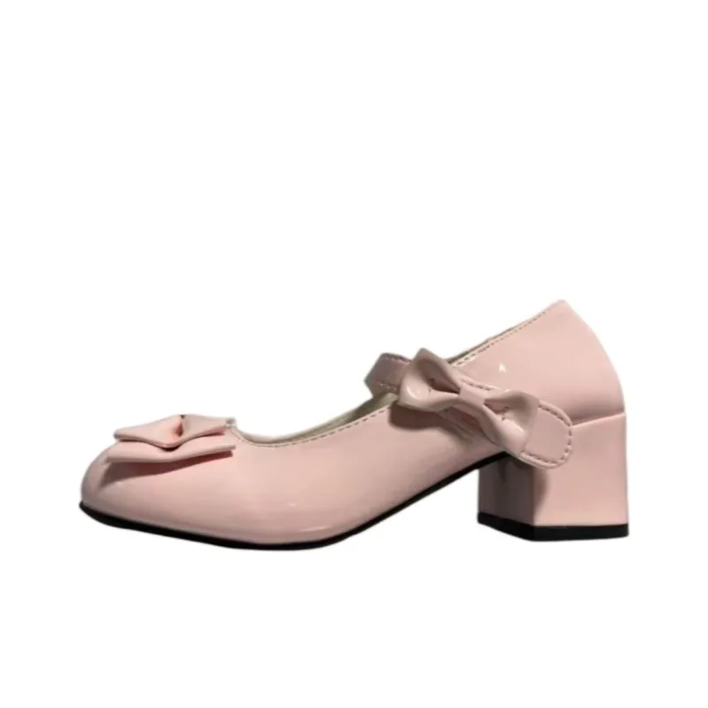 BINGO DUCK Квадратный каблук Высокие каблуки Женские