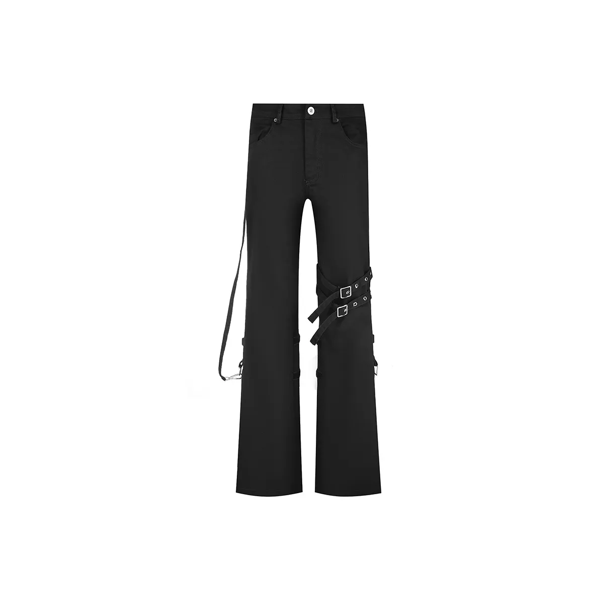 COOLALPACA Черные Унисекс Джинсы