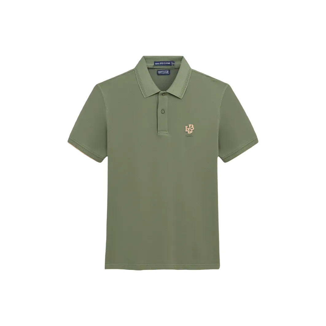 GUSHA Зеленый 03120790 Мужская рубашка поло