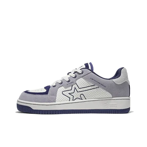 RIPSTAR Кроссовки для скейтбординга Low Top Белый Фиолетовый Унисекс