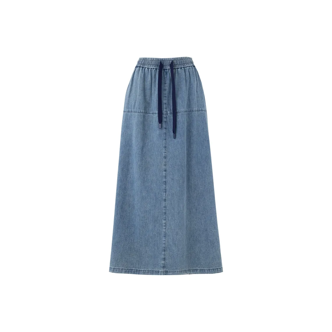 SOON FLOWER Деним Длинная Юбка Женская