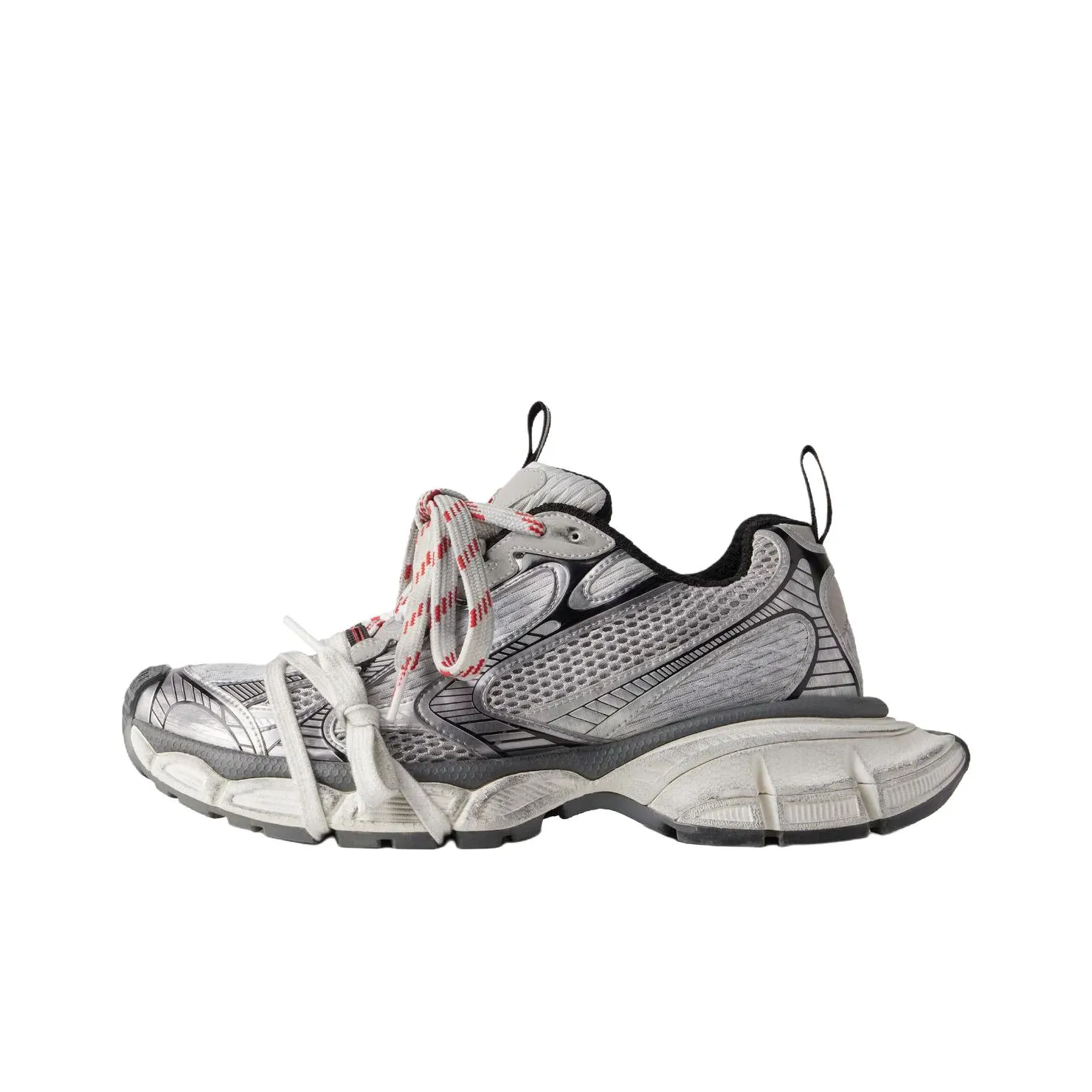Balenciaga 3XL Grey White Red