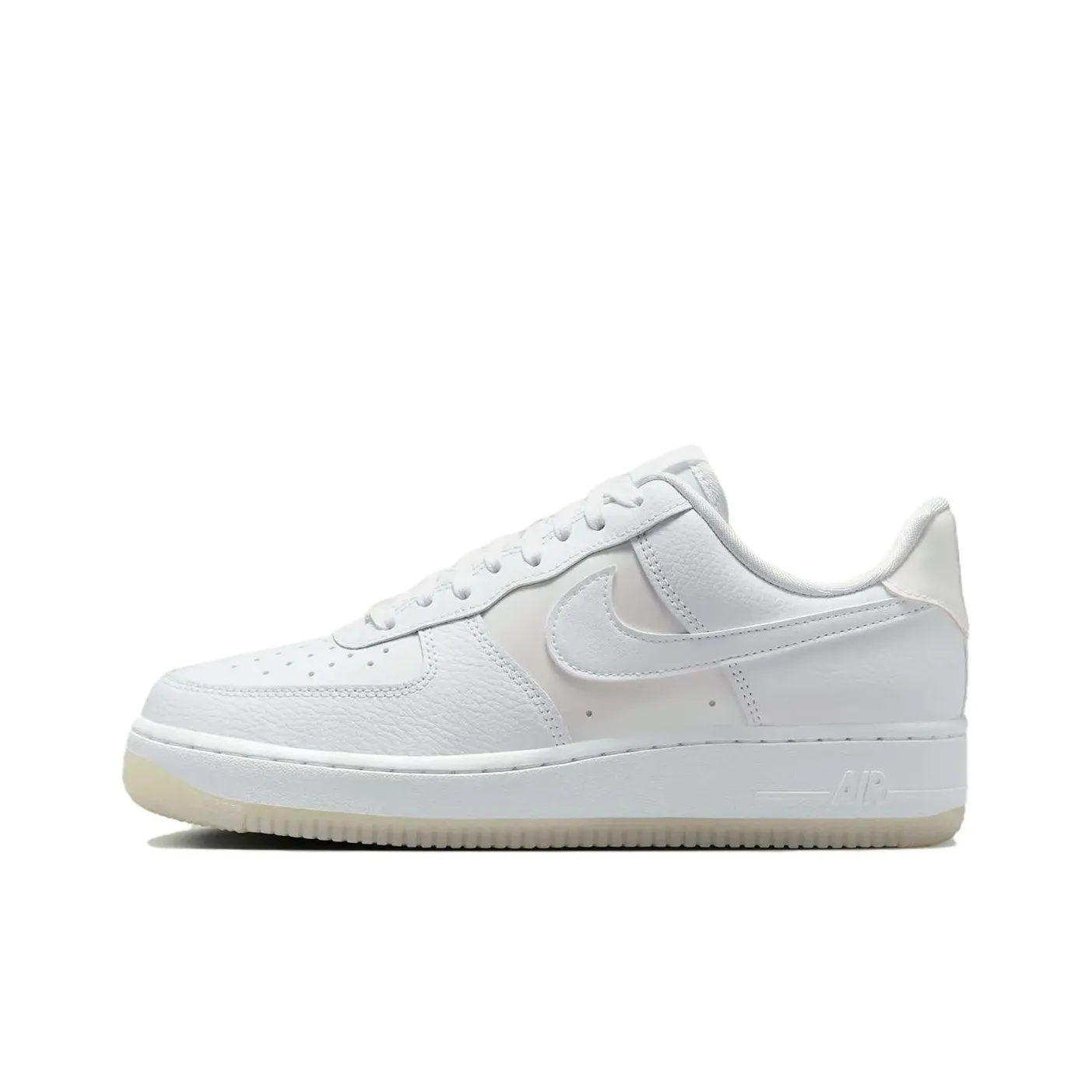 Nike Air FORCE 1 Устойчивые к истиранию Низкие Кроссовки для скейтбординга Женские Белые