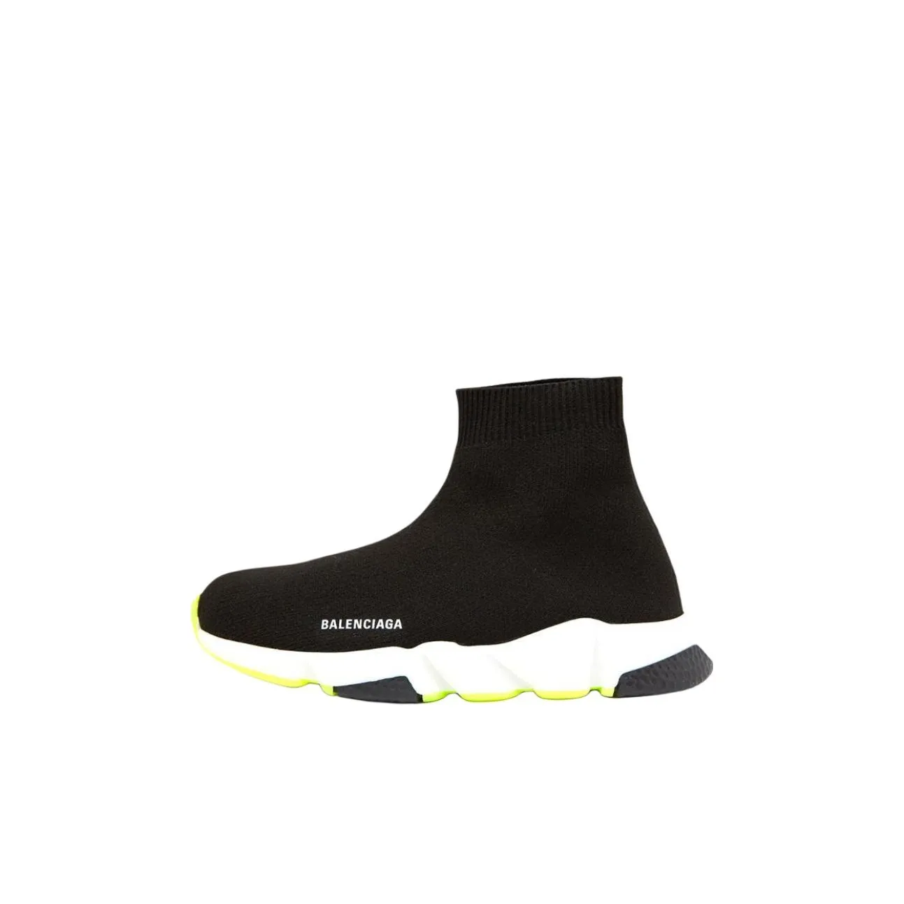 Balenciaga Speed Runner High Топ Kids Lifestyle Shoes Black