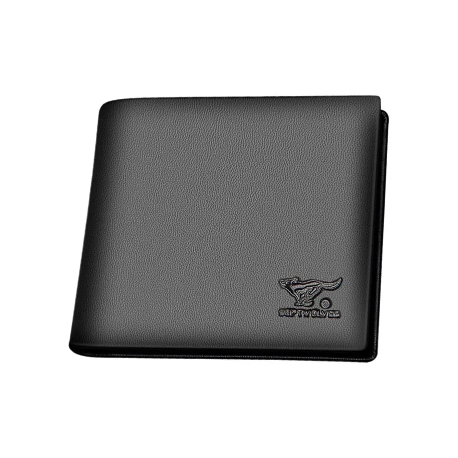 SEPTWOLVES Кошелек из лаковой коровьей кожи стандартный мужской многоцветный